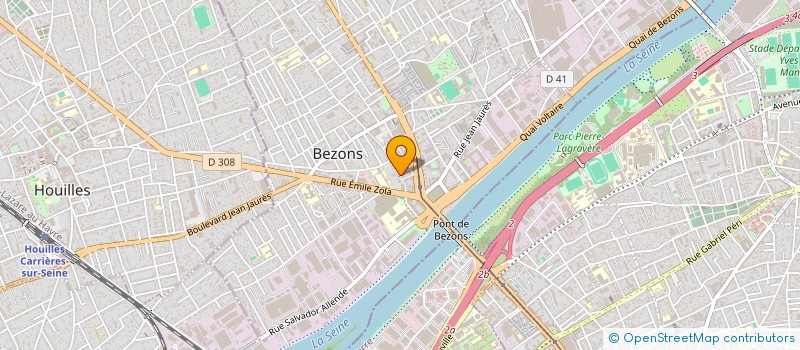 localisation de l'entreprise JEMKAZEY à BEZONS