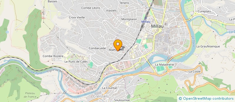 localisation de l'entreprise JEML  MILLAU