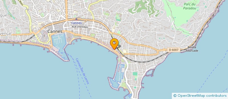 localisation de l'entreprise JEMM à CANNES