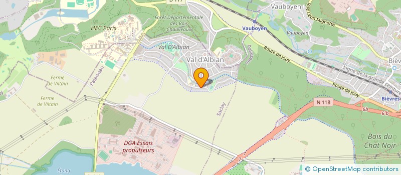 localisation de l'entreprise JEMM INGENIERIE  SACLAY