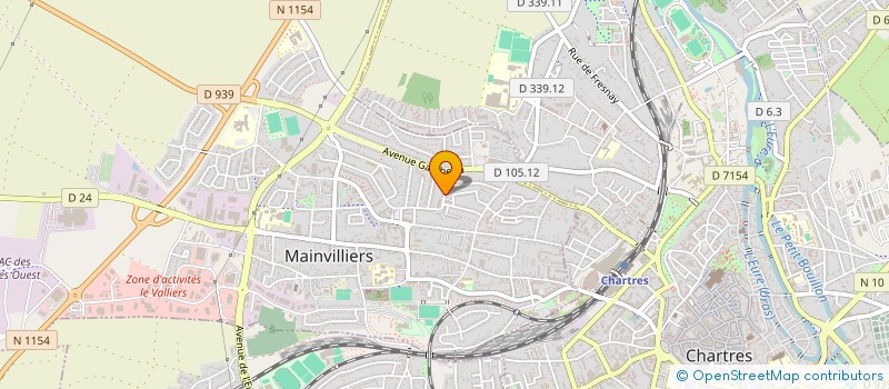 localisation de l'entreprise JEMM'S à MAINVILLIERS