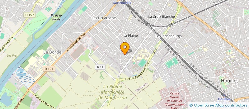 localisation de l'entreprise JEMMANI  SARTROUVILLE