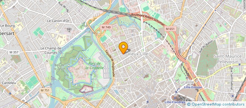 localisation de l'entreprise JEMMAPES HOLDING à LILLE