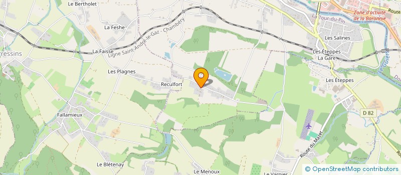 localisation de l'entreprise JEMMYA  LE PONT-DE-BEAUVOISIN