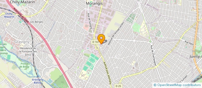 localisation de l'entreprise JEMNUS à MORANGIS