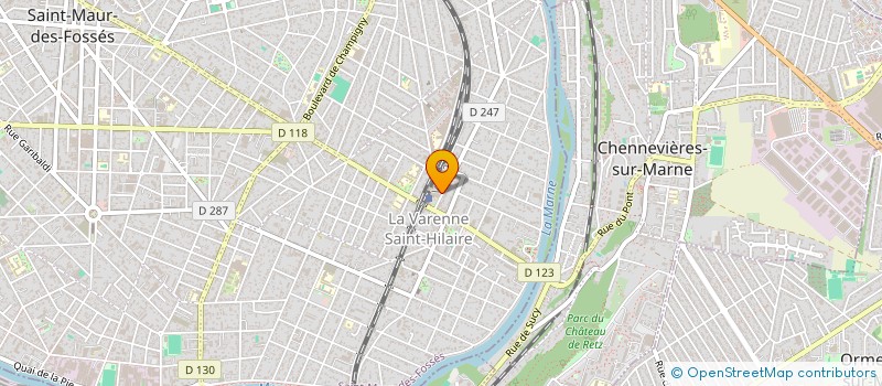 localisation de l'entreprise JEMO  SAINT-MAUR-DES-FOSSES