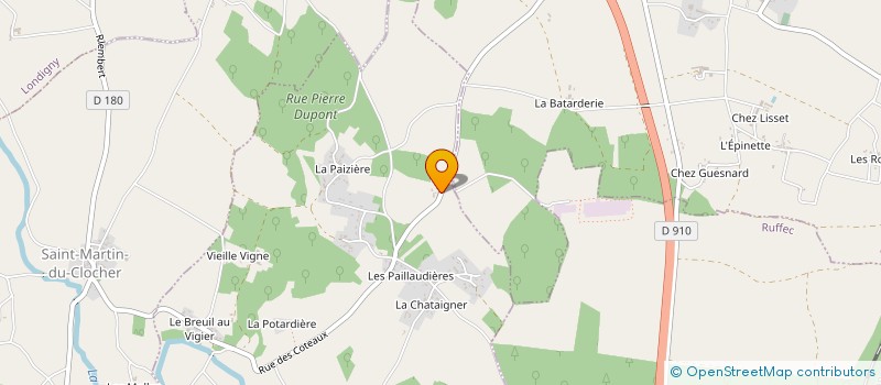 localisation de l'entreprise JEMO à BERNAC