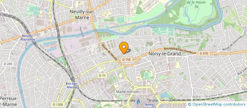 localisation de l'entreprise JEMO PLASTIC EURL à NOISY-LE-GRAND