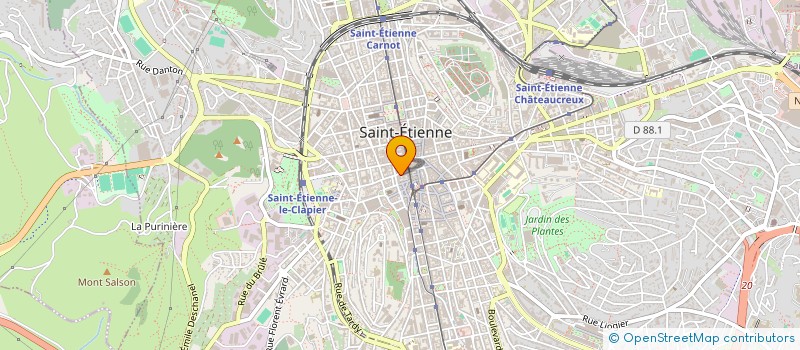 localisation de l'entreprise JEMONADIBE à SAINT-ETIENNE