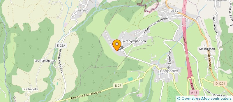 localisation de l'entreprise JEMOT  ANDILLY