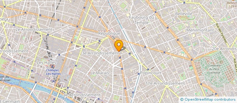 localisation de l'entreprise JEMOTISTES  PARIS