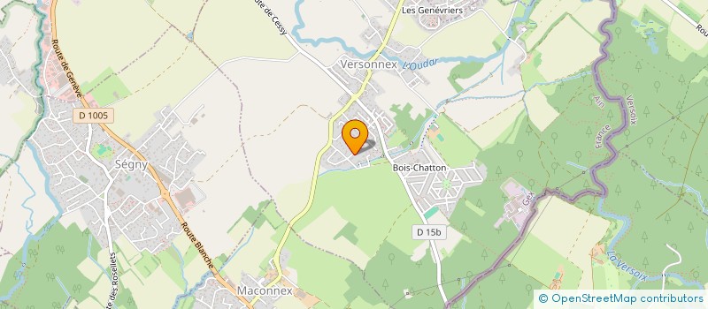 localisation de l'entreprise JEMPHIS  VERSONNEX