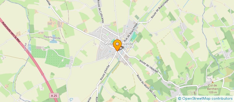 localisation de l'entreprise JEMRESTO  GODEWAERSVELDE