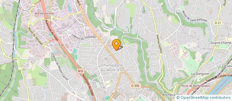 localisation de l'entreprise JEMS  CHAMPAGNE-AU-MONT-D'OR