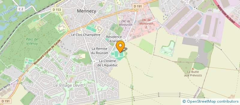 localisation de l'entreprise JEMS à MENNECY