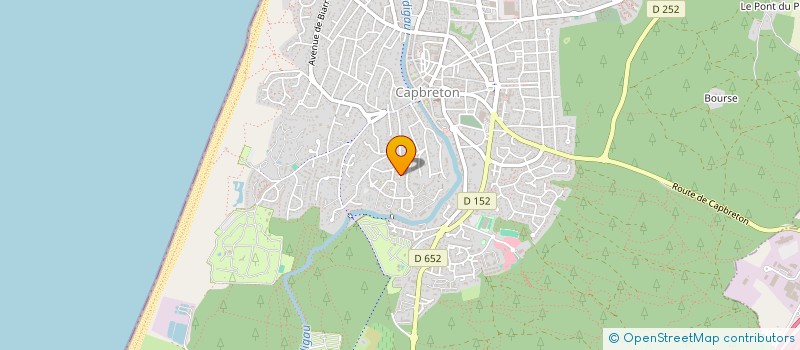 localisation de l'entreprise JEMS à CAPBRETON