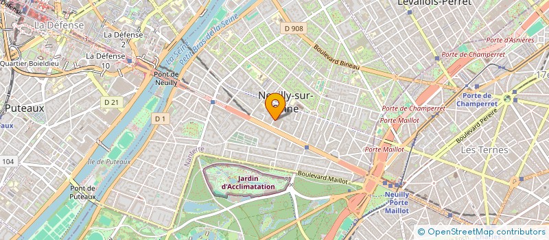 localisation de l'entreprise JEMS LABS à LEVALLOIS-PERRET