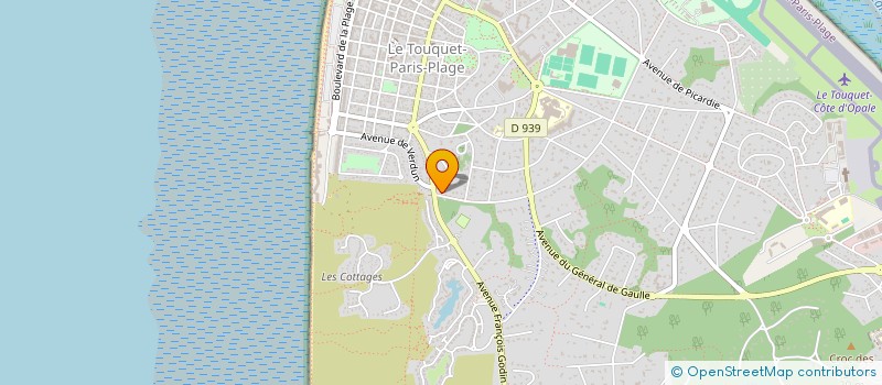 localisation de l'entreprise JEMSOPA à LE TOUQUET-PARIS-PLAGE