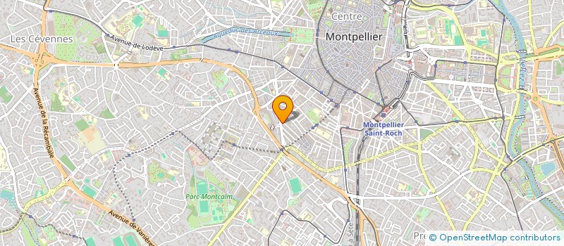 localisation de l'entreprise JEMYP  MONTPELLIER