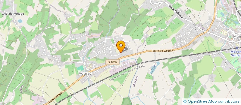 localisation de l'entreprise JEN  VOUREY