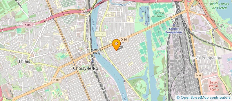 localisation de l'entreprise JEN IMMO à CHOISY-LE-ROI