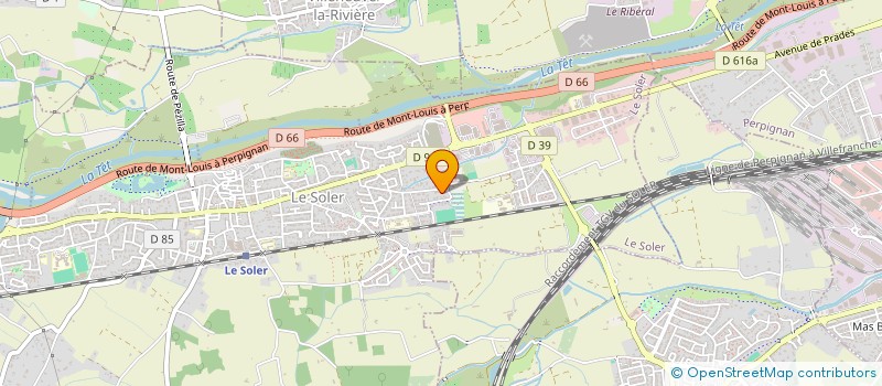 localisation de l'entreprise JENA  LE SOLER