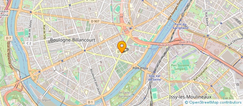 localisation de l'entreprise JENA à BOULOGNE-BILLANCOURT