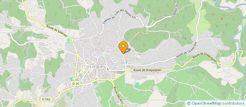 localisation de l'entreprise JENA  LORGUES