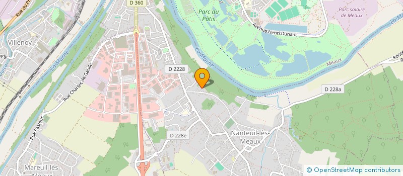 localisation de l'entreprise JENA  NANTEUIL-LES-MEAUX