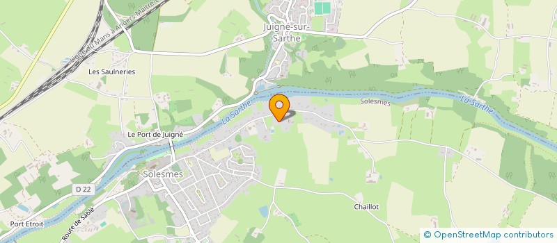 localisation de l'entreprise JENAAS  SOLESMES