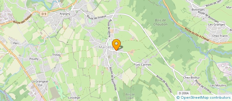 localisation de l'entreprise JENATTON MORELLO  MARCELLAZ