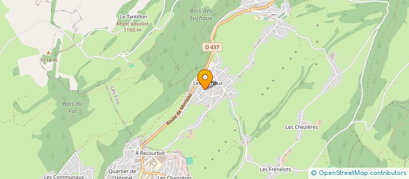 localisation de l'entreprise JENAY  LES FINS