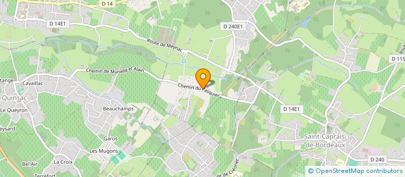 localisation de l'entreprise JENCEL  CAMBLANES-ET-MEYNAC