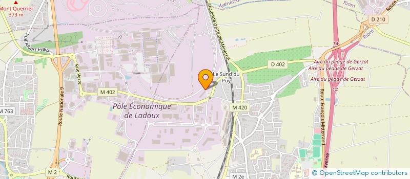 localisation de l'entreprise JENCO  GERZAT