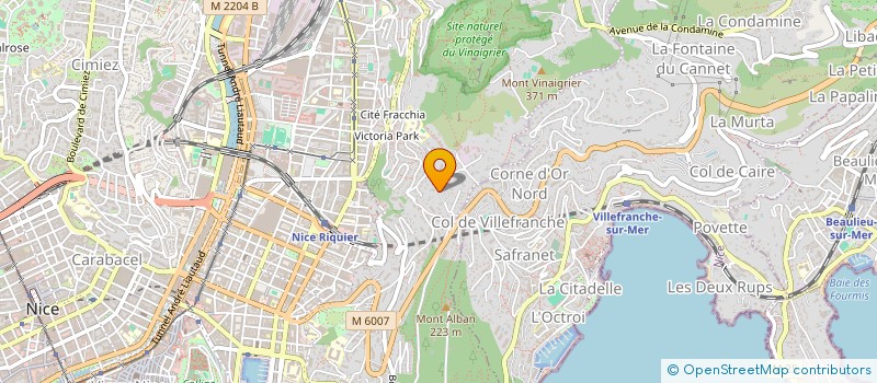 localisation de l'entreprise JENDOM à NICE