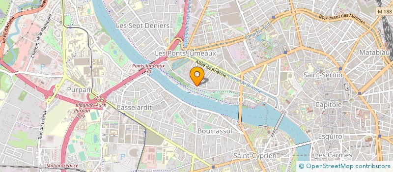 localisation de l'entreprise JENEA à TOULOUSE