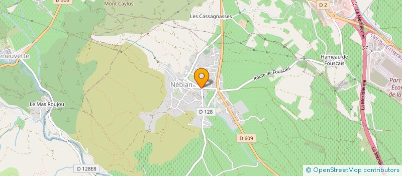 localisation de l'entreprise JENEFA  NEBIAN