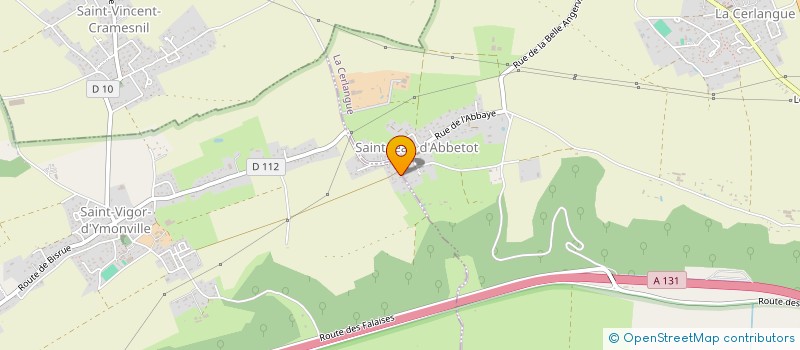 localisation de l'entreprise JENELECT à SAINT-VIGOR-D'YMONVILLE