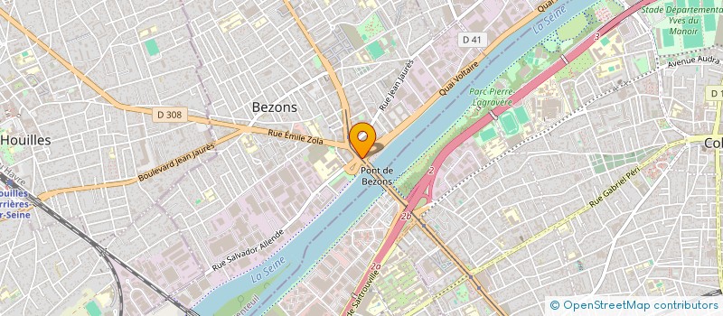 localisation de l'entreprise JENELYNNE à BEZONS