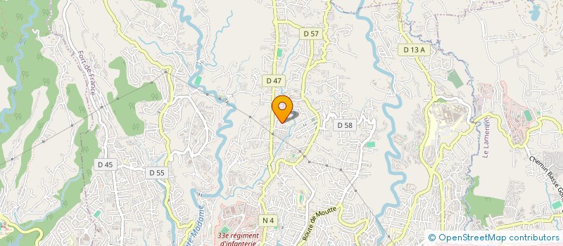 localisation de l'entreprise JENES MATNIK  FORT-DE-FRANCE