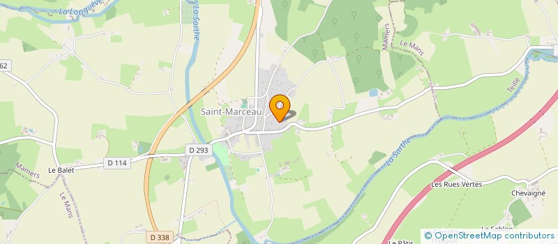 localisation de l'entreprise JENETFAB  SAINT-MARCEAU