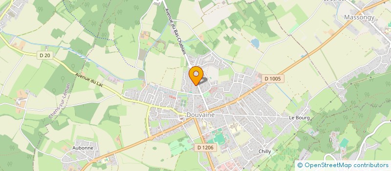 localisation de l'entreprise JENEVY  DOUVAINE