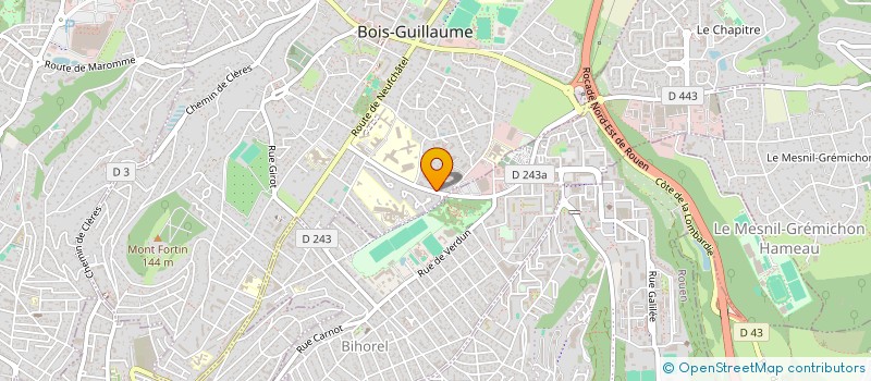 localisation de l'entreprise JENICLEAN à BOIS-GUILLAUME