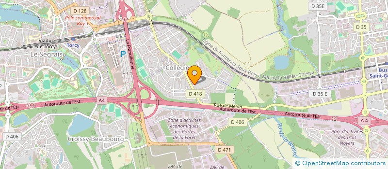 localisation de l'entreprise JENIFER  COLLEGIEN