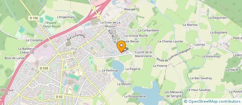 localisation de l'entreprise JENIPY  LIFFRE