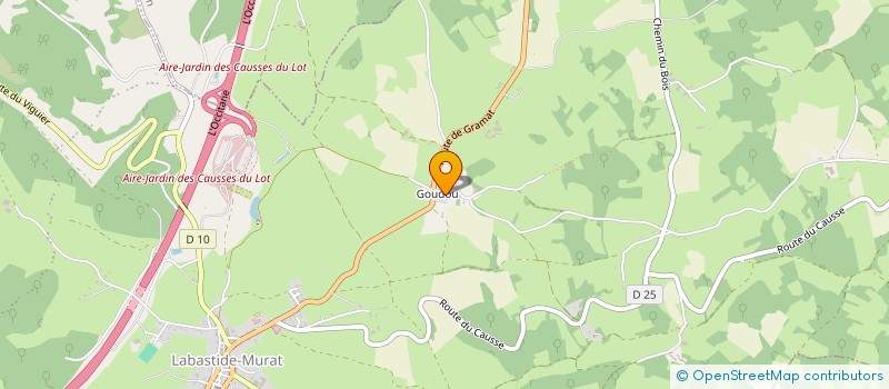 localisation de l'entreprise JENIX SYSTEM  COEUR DE CAUSSE