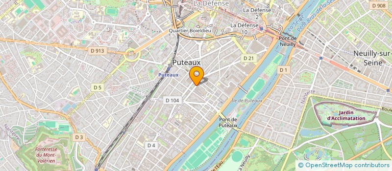 localisation de l'entreprise JENNA à PUTEAUX