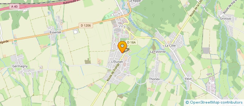 localisation de l'entreprise JENNA  VIRY