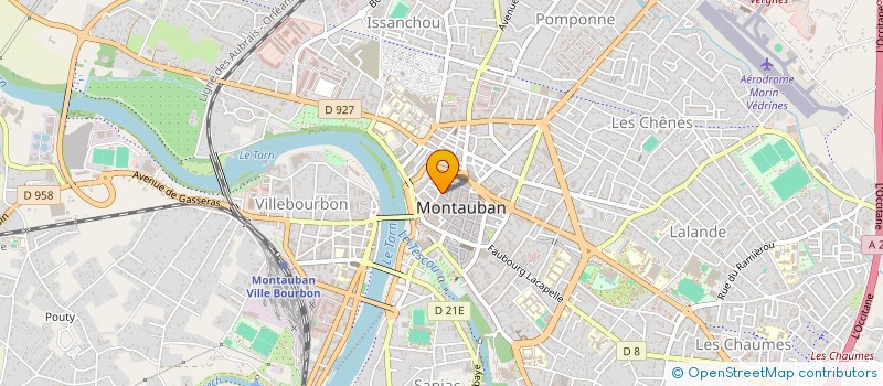 localisation de l'entreprise JENNA  MONTAUBAN