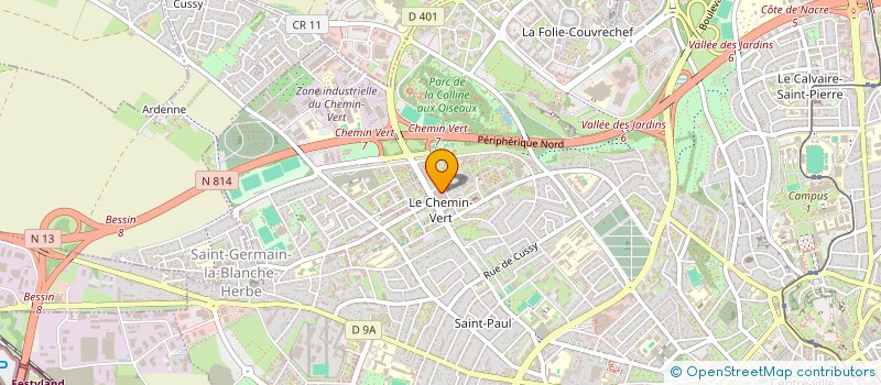 localisation de l'entreprise JENNA à CAEN